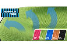 DURABLE SEAT High quality functional fabric, woven in rectangular design, is durable without transformed.